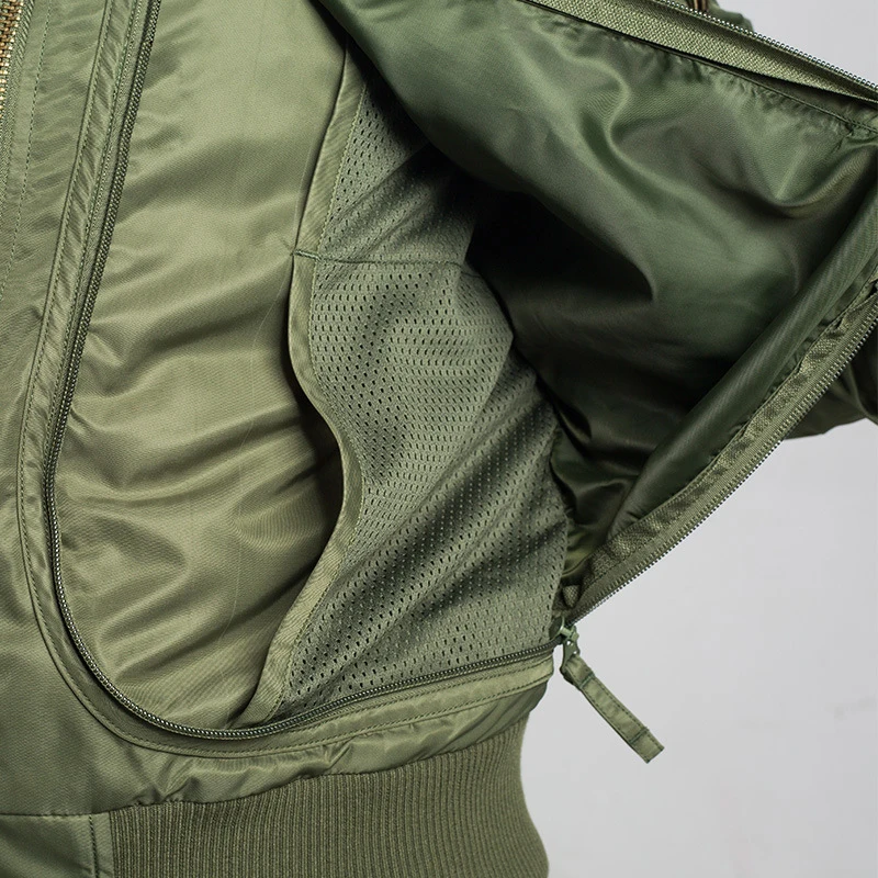 Bomber MA1: Chaqueta piloto militar hombre táctica - imagen 4