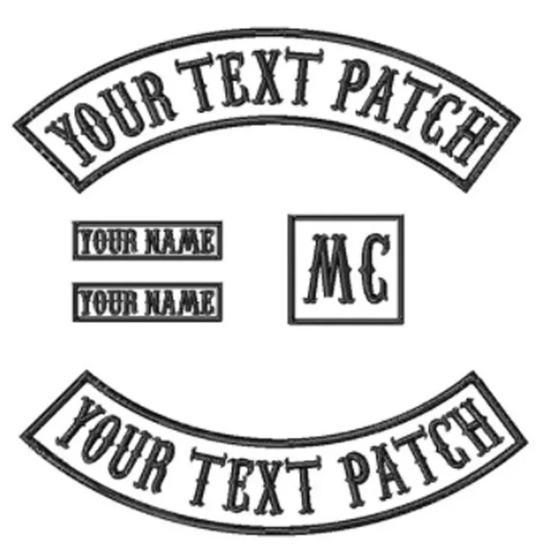 Parche bordado personalizado planchar o coser basculante para tela - imagen 2