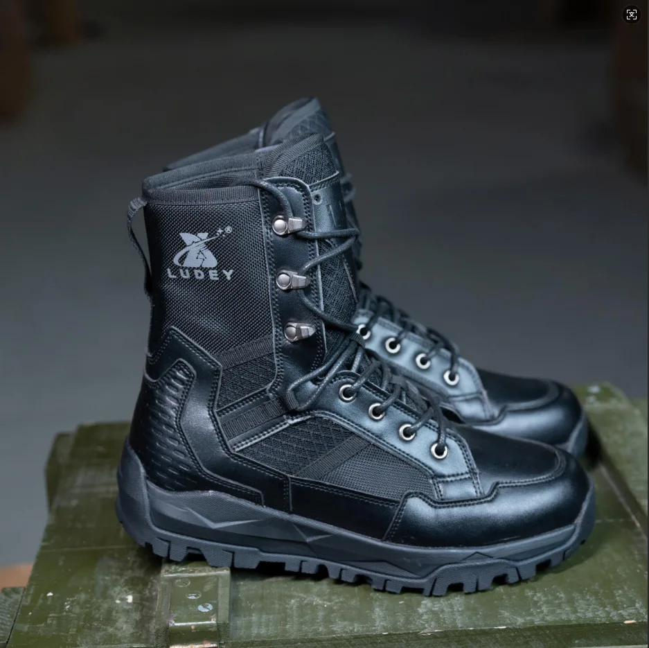 Bota lista para uso en exteriores