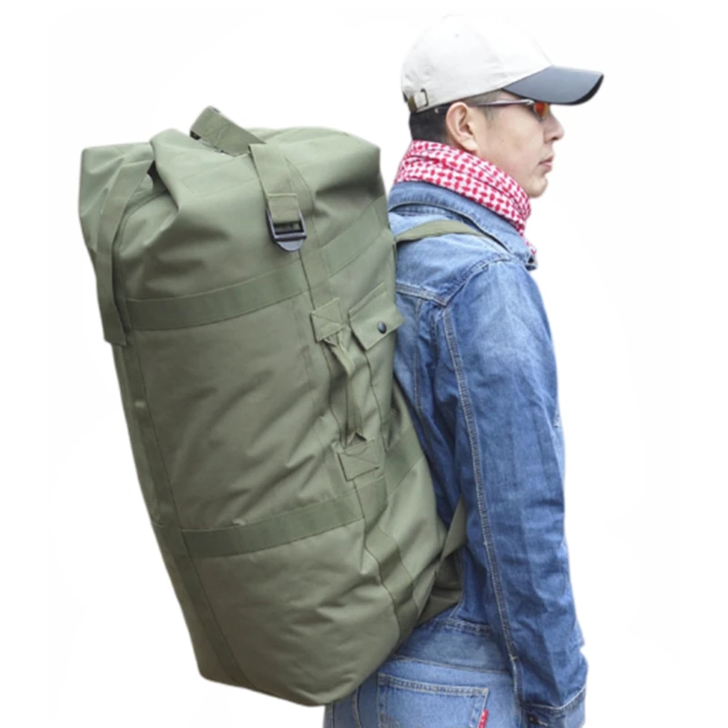 Mochila táctica militar impermeable 70L outdoor camping senderismo