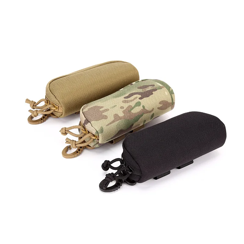 Bolsa táctica riñonera MOLLE EDC para gafas sol caza y aire libre