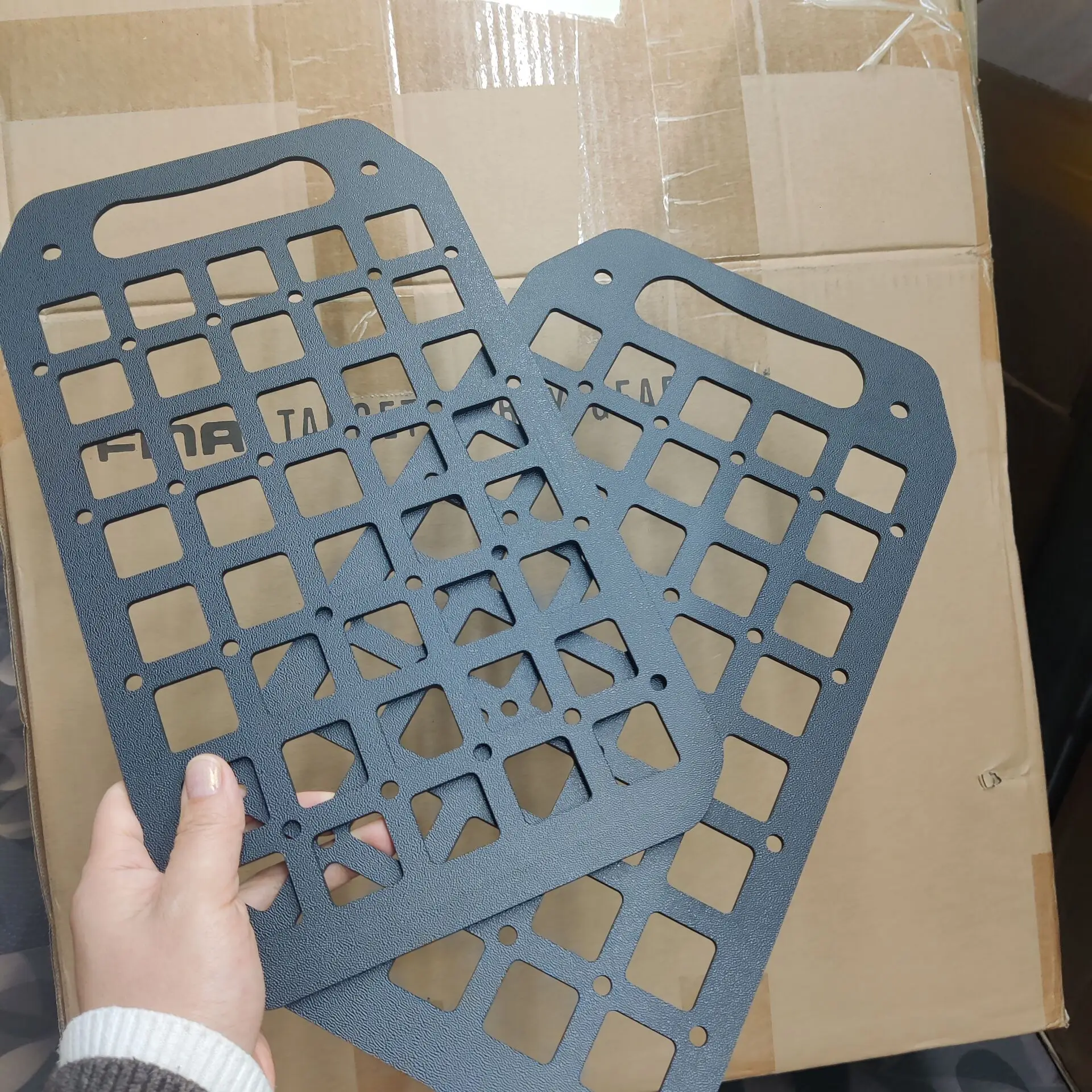 Panel trasero mochila táctica placa fibra carbono interior ligera - imagen 4
