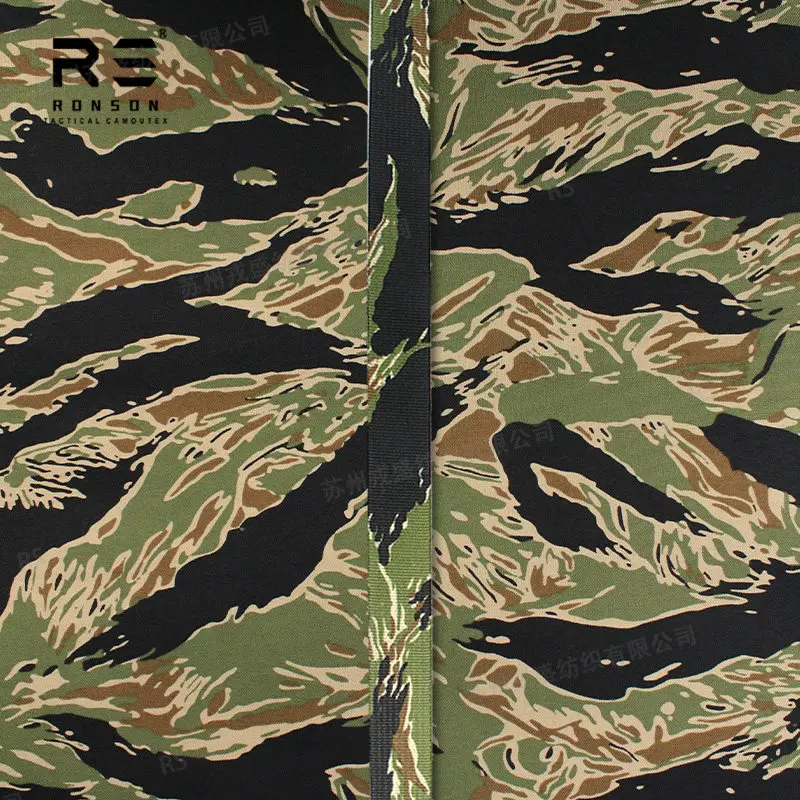 Cinta táctica de nailon alta densidad camuflaje tigre negro - imagen 2