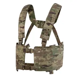Alpha Chaleco Táctico MOLLE diseño dividido para caza y accesorios