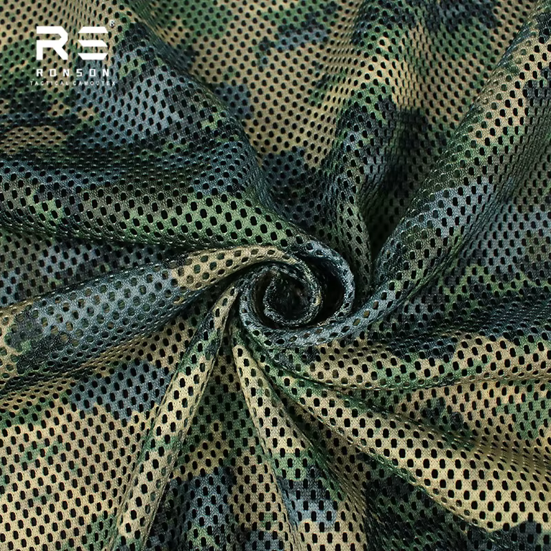 Tela táctica malla Woodland Camouflage Tarnanzug Neu poliéster - imagen 5