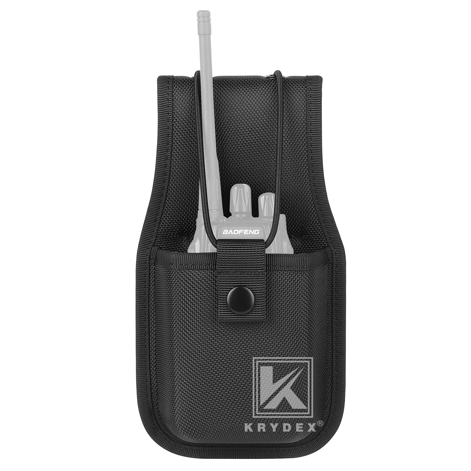 Funda táctica para walkie talkie con cierre