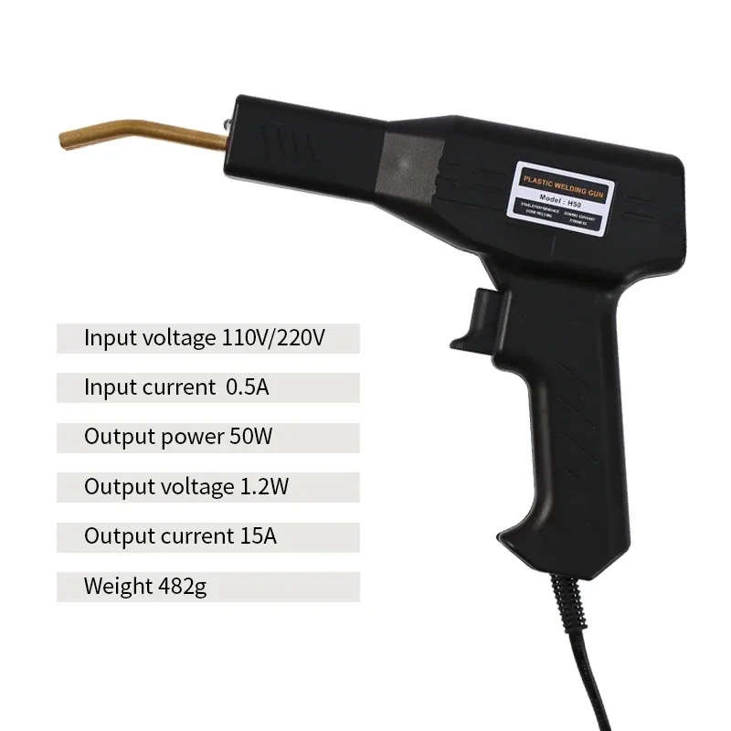 Pistola de soldadura de plástico para reparar parachoques PVC - imagen 4