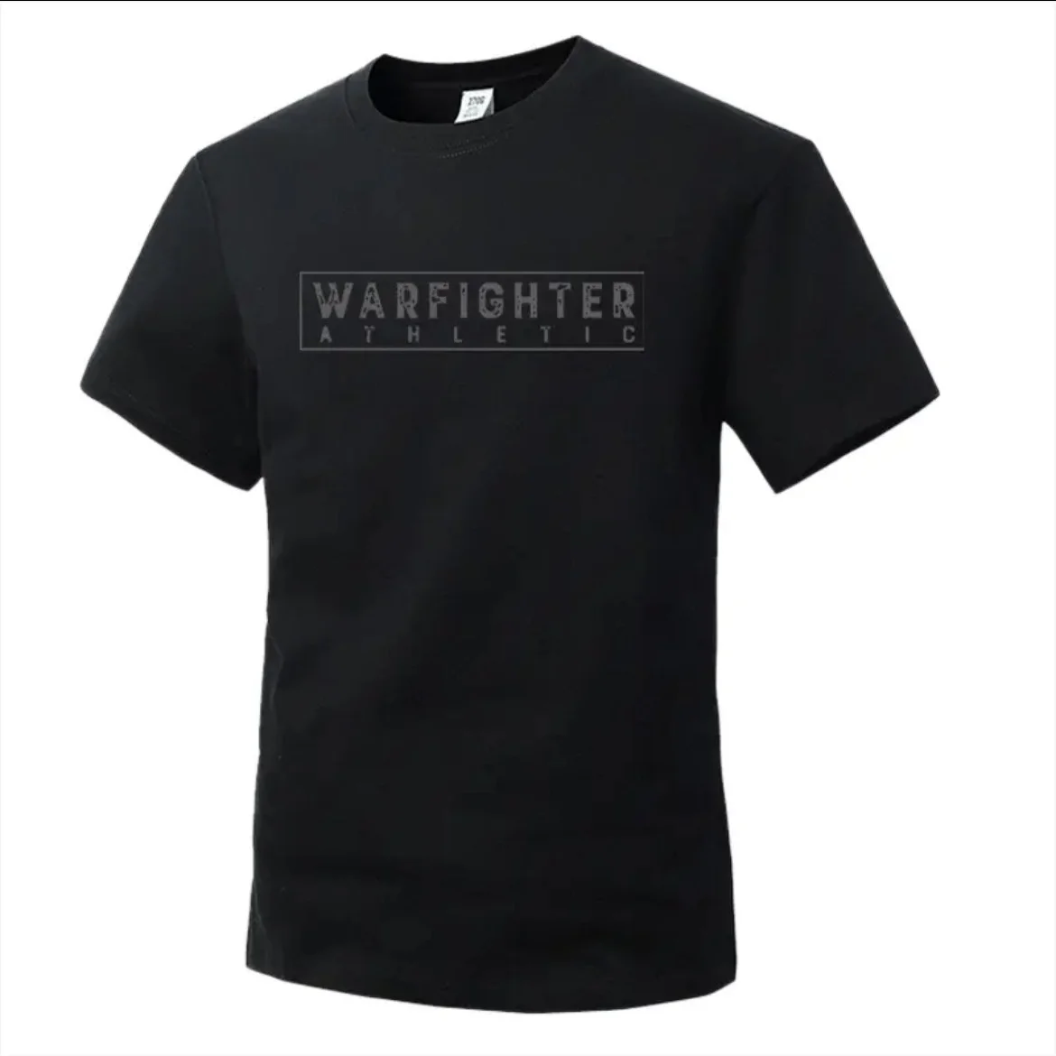 Camiseta verano hombre estilo americano cuello redondo algodón - imagen 5