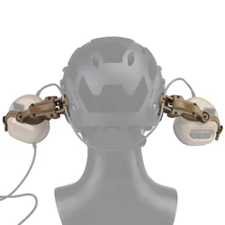 Fast OPS Wendy – Adaptador riel M-LOK para auriculares tácticos