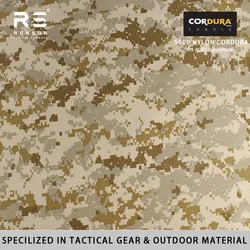 Tela táctica camuflaje AOR en nailon Oxford para bolso y chaleco