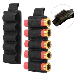 Porta cartuchos escopeta calibre 12 con cierre Velcro y compartimentos