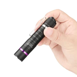 Trustfire Linterna UV 365nm USB-C recargable para detectar marcas