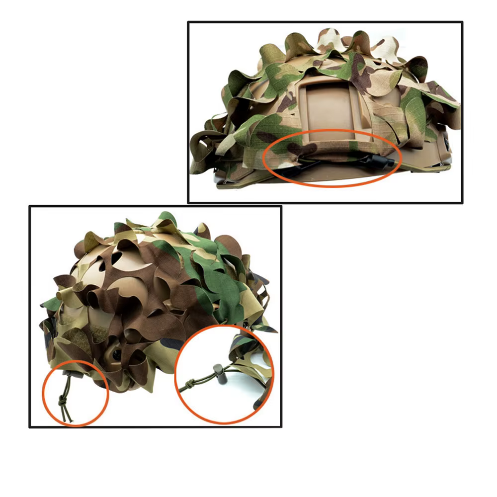 Funda camuflaje casco FAST