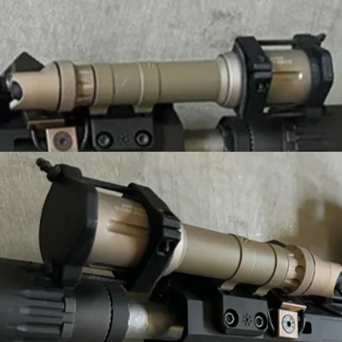 Protector de lente Surefire M300 M600 táctico – Cubierta frontal resistente - imagen 3