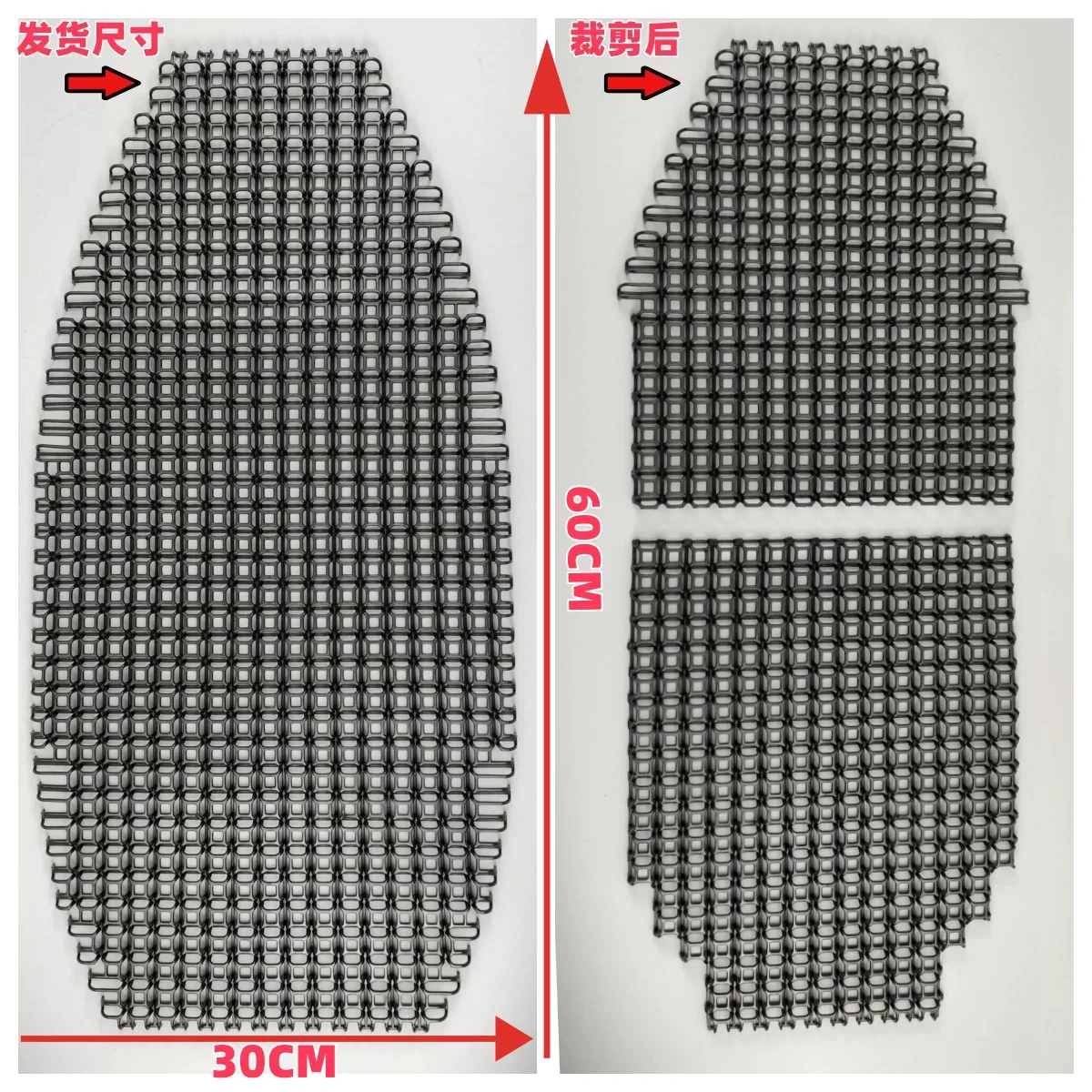 Almohadilla táctica transpirable tridimensional para mochila y chaleco - imagen 5
