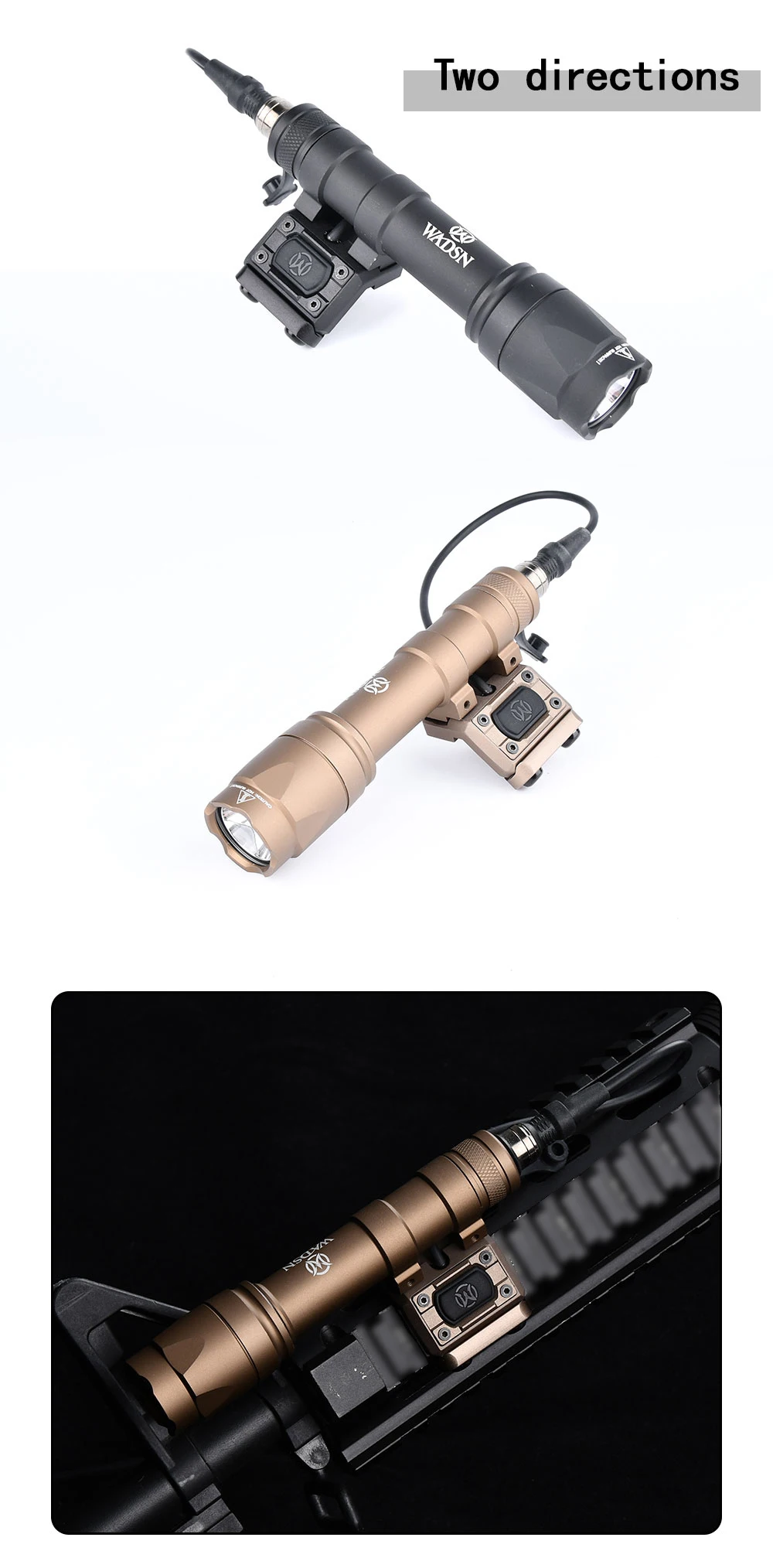 Accesorio universal compatible con configuración de 20 mm