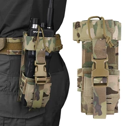Funda táctica MOLLE Raido para walkie-talkie, ajustable
