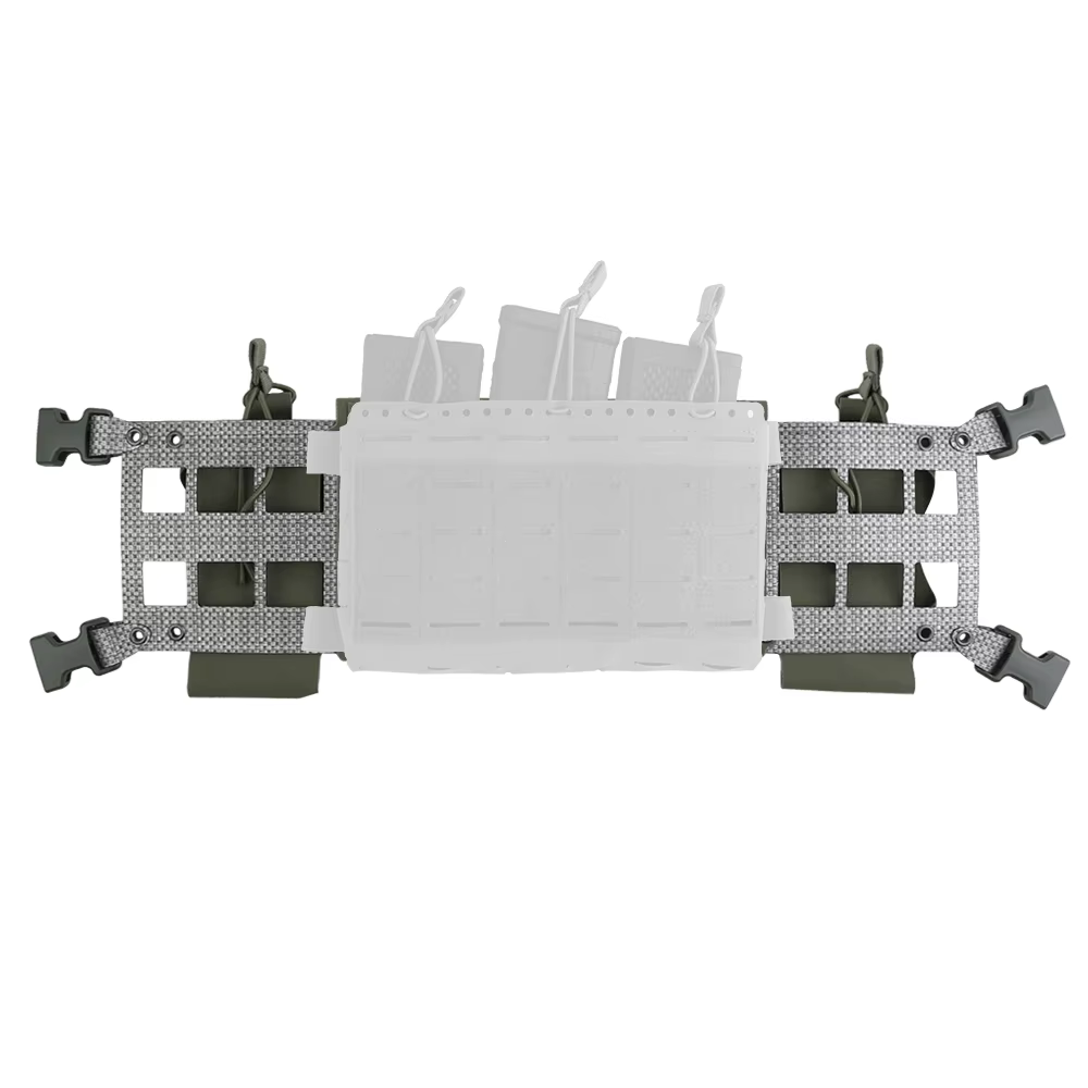 Chaleco táctico MK4 chest rig militar – Bolsa GP expansionsible - imagen 5
