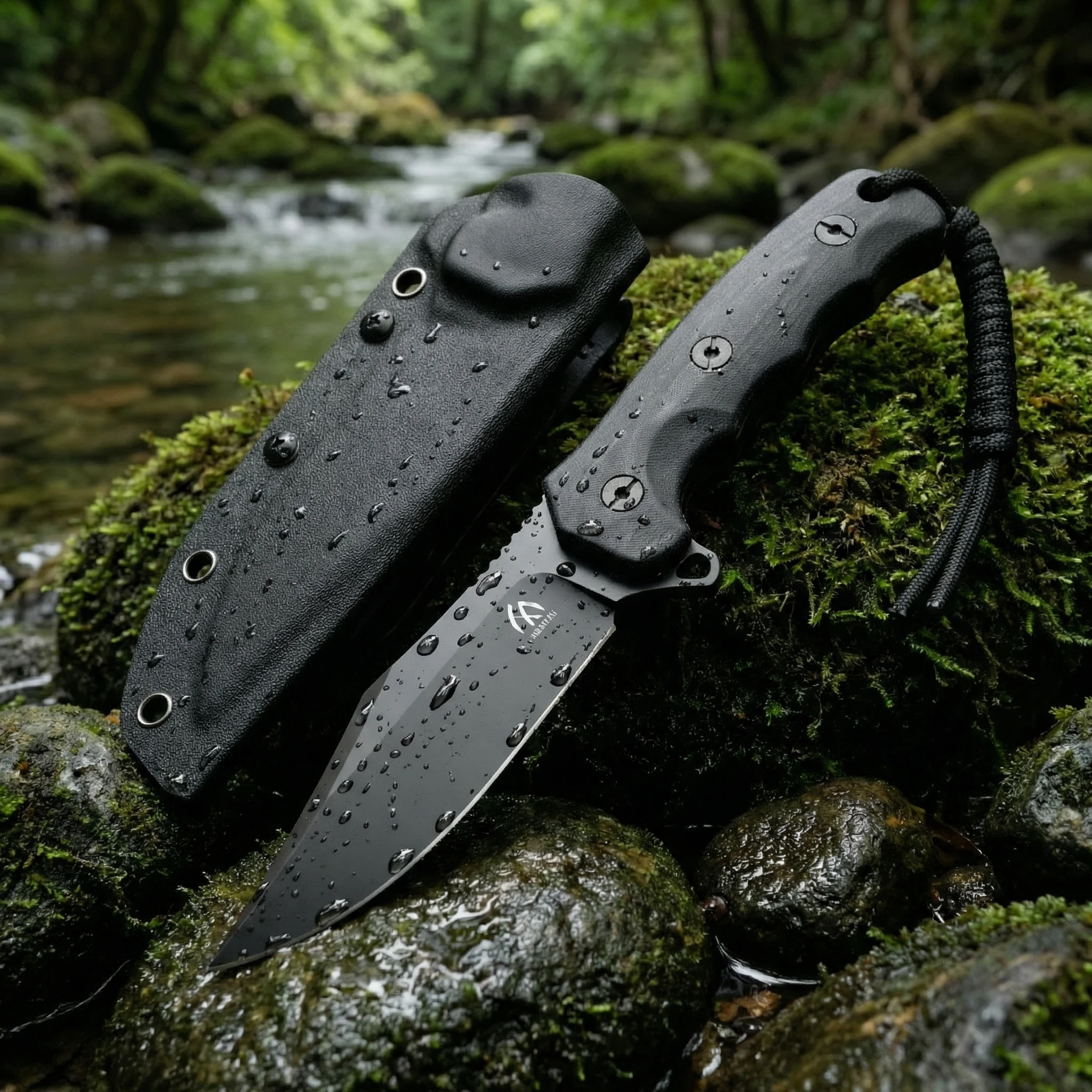 Cuchillo de supervivencia compacto con hoja fija para exterior - imagen 4
