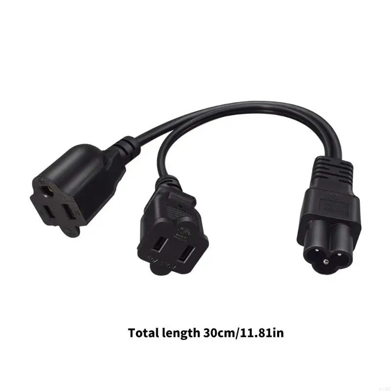 Adaptador de alimentación Y IEC320 a NEMA 1-15R para dispositivos - imagen 4