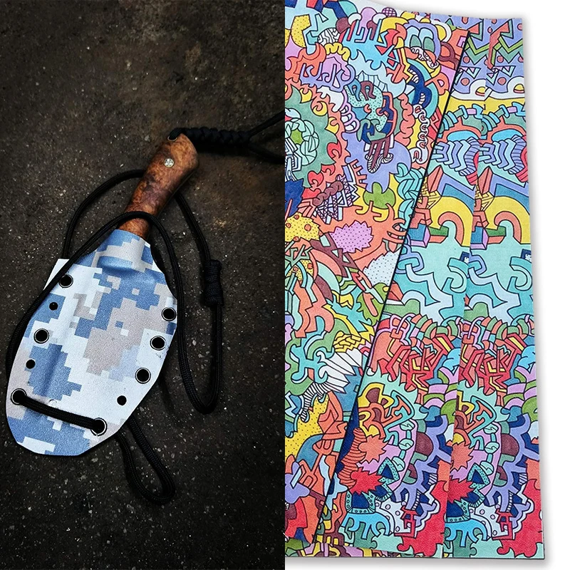 Lámina KYDEX camuflaje termoformable para fundas y vainas - imagen 4
