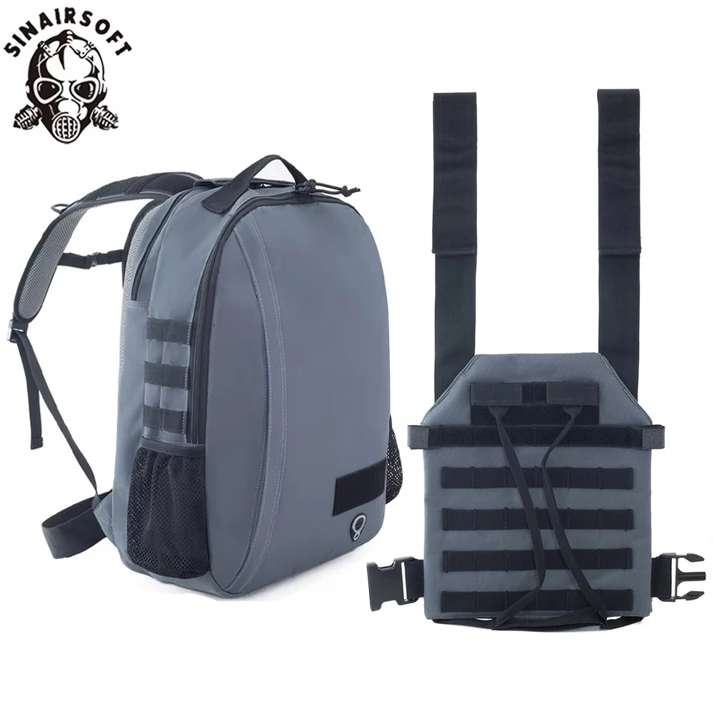 SINAIRSOFT Mochila táctica MOLLE ripstop - Chaleco de placas