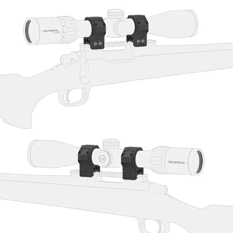 Vector Anillas Picatinny X-Mod Modular de montaje para mira - imagen 4