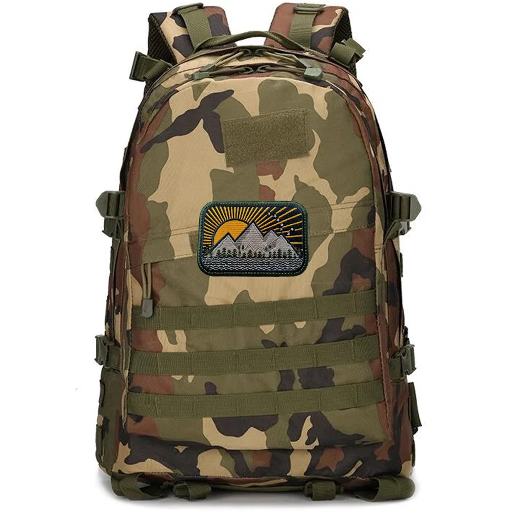 Parche táctico bordado versátil para mochila camping todoterreno - imagen 3