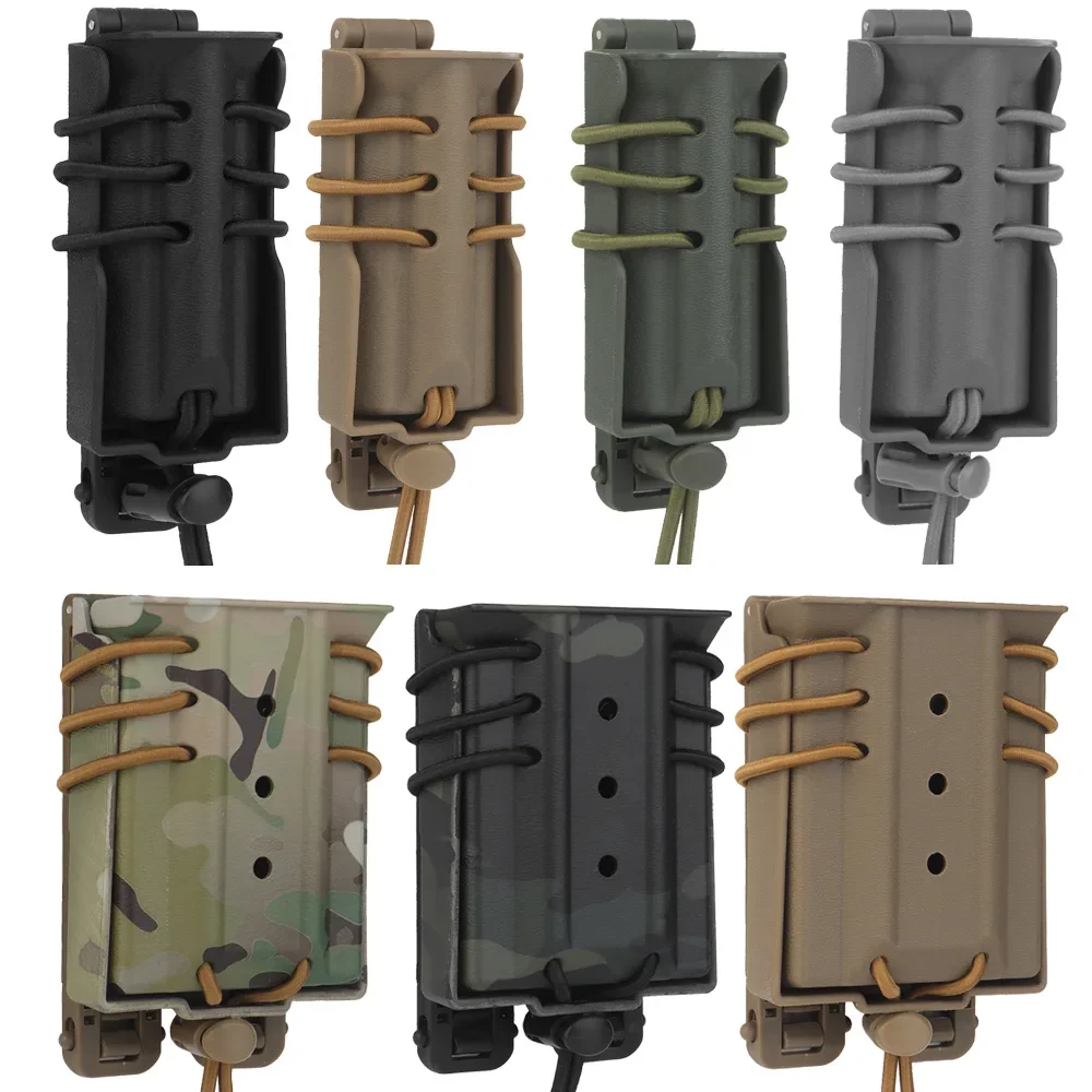 Portacargador MOLLE abierto para Glock 17 1911 92F y M4 M16 AR15 - imagen 4