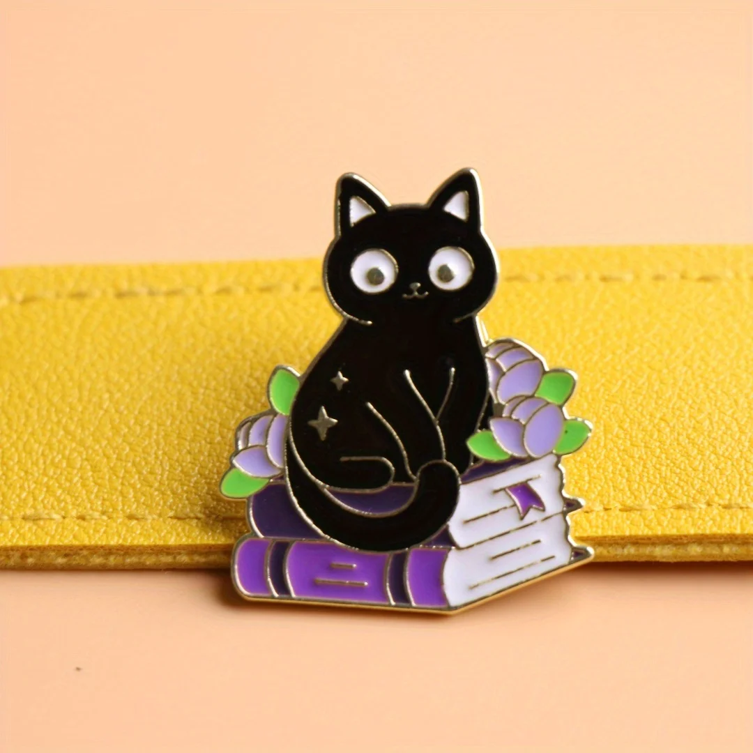 Pin esmaltado metal animales de dibujos para solapa y mochila - imagen 4