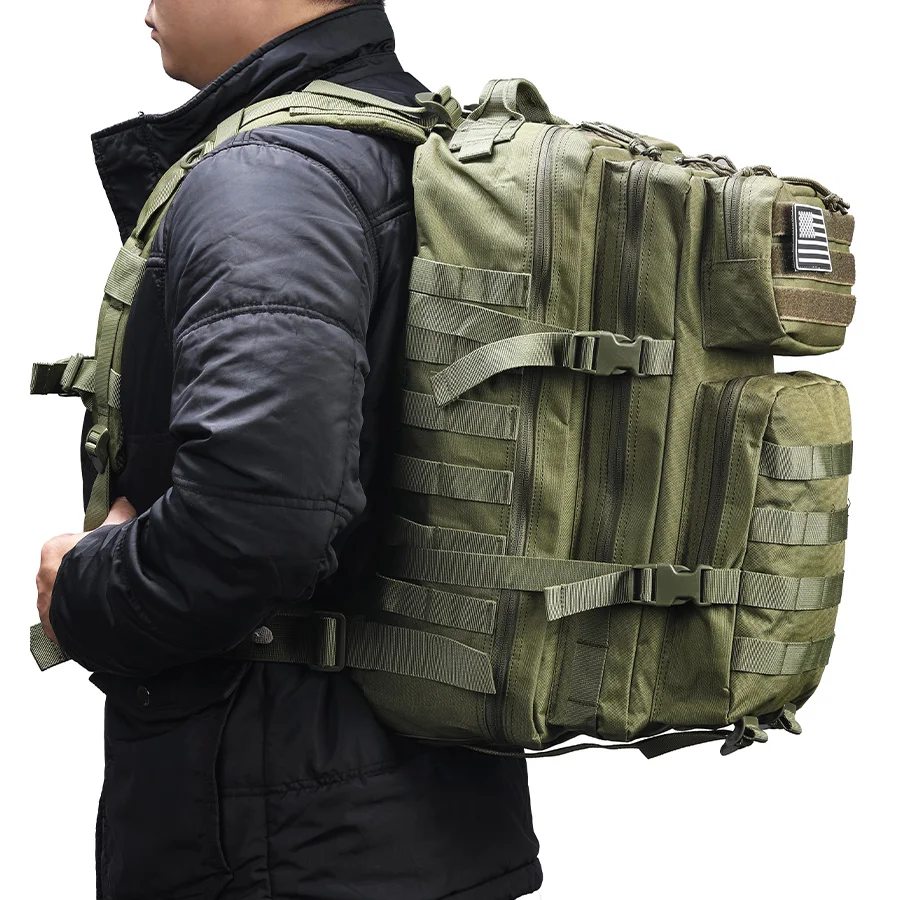 Mochila impermeable aire libre multifuncional para viajes y montañismo - imagen 3