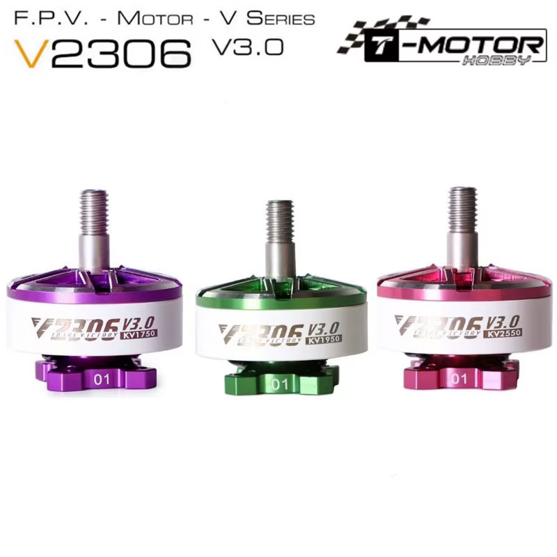 Motor brushless V2306 V3 para drones freestyle 4 piezas 1750-2550KV - imagen 5