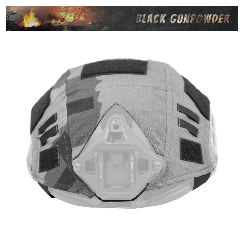 Cubierta de casco táctica velcro con bloque en T - imagen 3