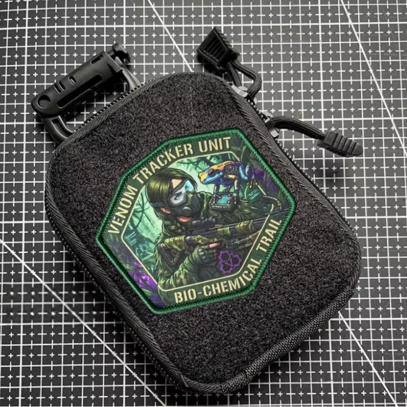 Venom Tracker Unit parche táctico con velcro gancho y bucle - imagen 3