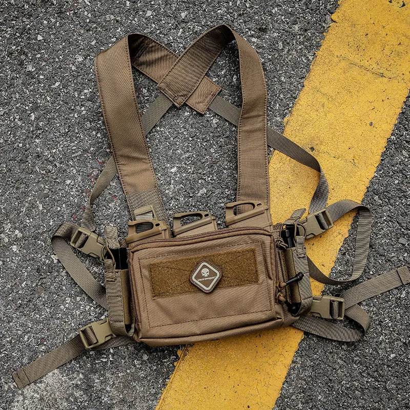 Plataforma pecho táctica D3CR Modular portador placa Airsoft - imagen 4
