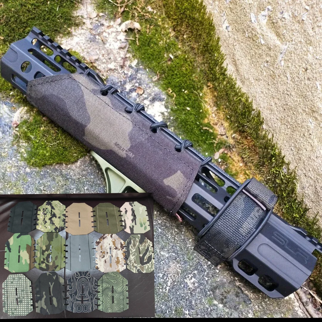 Protector mano táctico airsoft funda M-LOK para riel - imagen 4