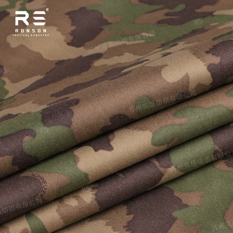Tejido táctico camuflaje suizo 500D Nylon X-PAC impermeable - imagen 3