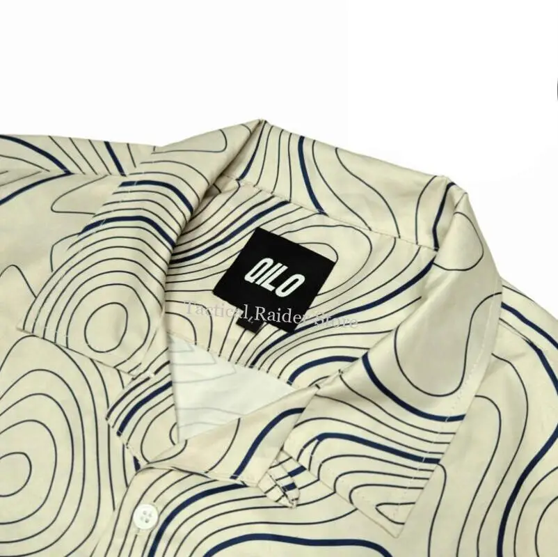 Camisa táctica hawaiana manga corta microelástica transpirable - imagen 2
