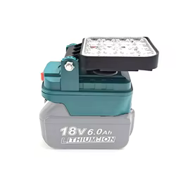 Makita Lámpara de trabajo LED plegable para acampada y emergencia