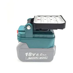 Makita Lámpara de trabajo LED plegable para acampada y emergencia