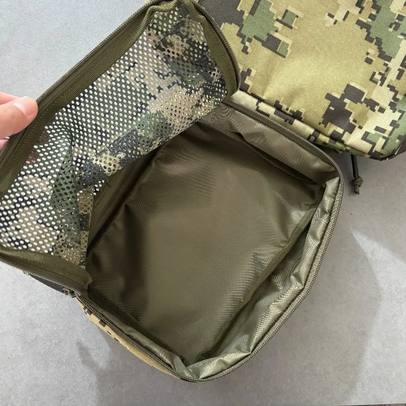 Bolsa de aseo táctica camuflaje mexicana malla nailon personalizable - imagen 2