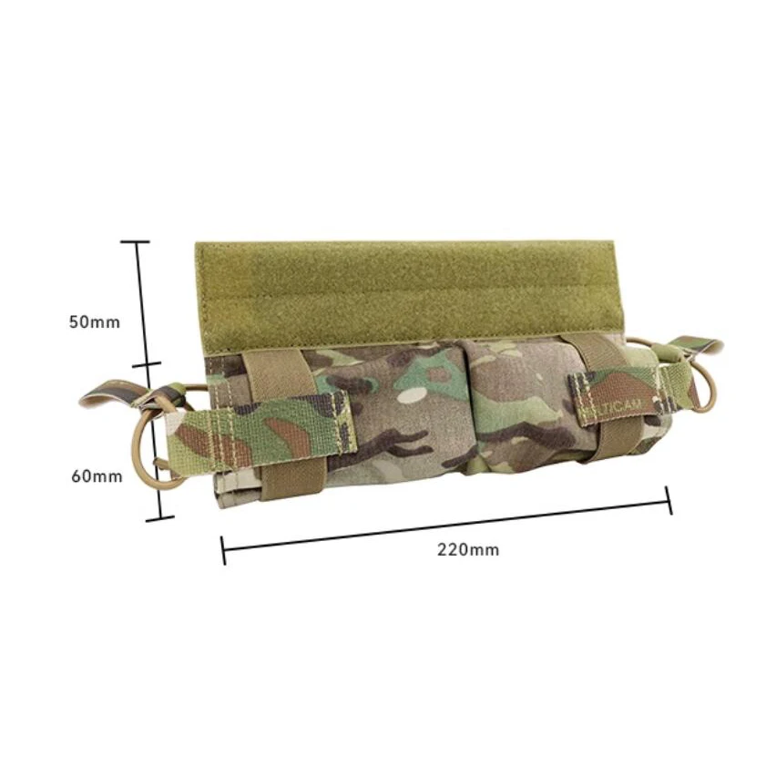 Funda táctica para cargador con extracción lateral bidireccional y clip - imagen 3