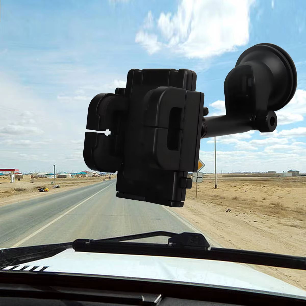 ABBREE Soporte de radio bidireccional para coche con succión - imagen 5