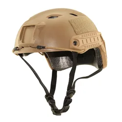 Casco táctico FAST BJ ABS semicubierto para escalada y paintball