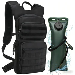 Mochila táctica MOLLE para hidratación con bolsa de agua
