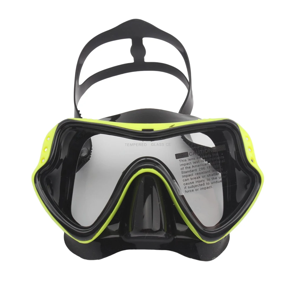 Máscara snorkel panorámica adultos – Silicona profesional resistente - imagen 3