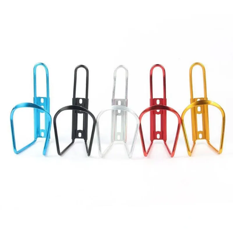 Portabotellas aluminio resistente para bicicleta montaña MTB