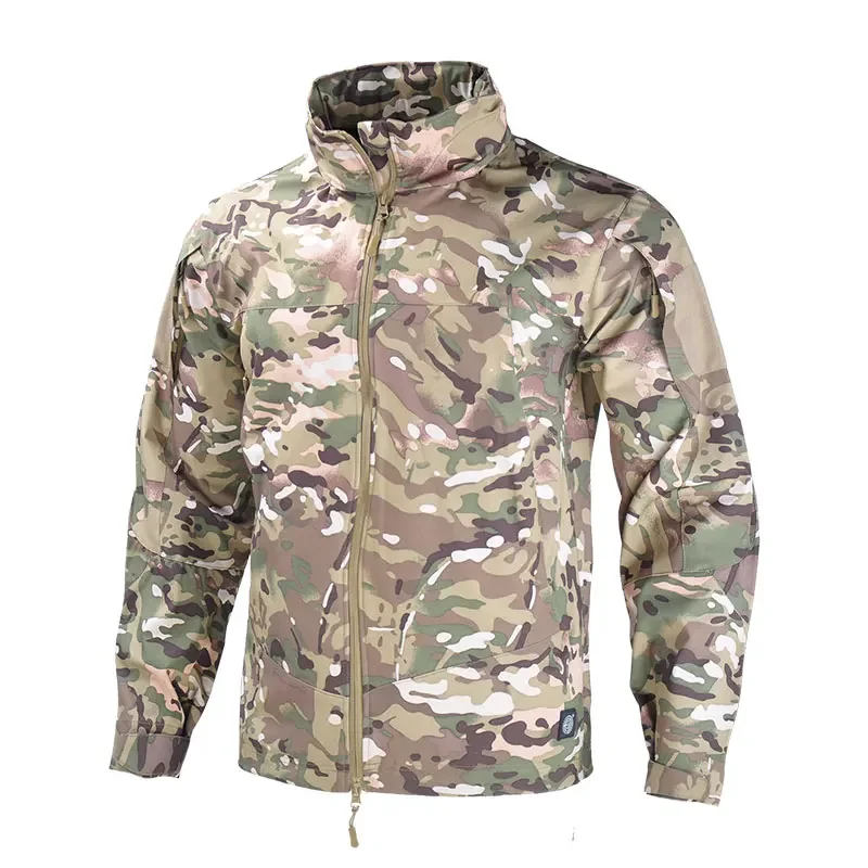 HAN WILD Chaqueta Táctica Camuflaje – Airsoft y Caza – Impermeable - imagen 3