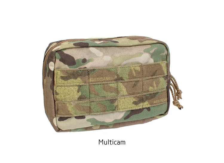 Detalle de la bolsa MOLLE para montaje en equipo