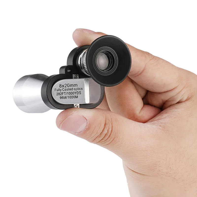 Monocular de visión nocturna 8x20 – Mini táctico portátil para caza